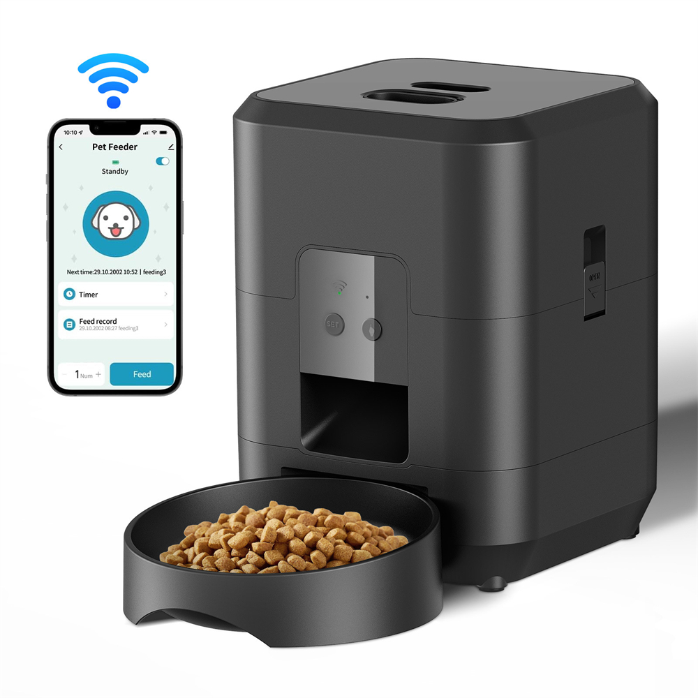 Pet Supplies Distributor - 新しい自動ペットフィーダー WiFi バージョン自動猫フードディストリビューターインテリジェント制御ペットフィーダー犬用フィーダーペット用品