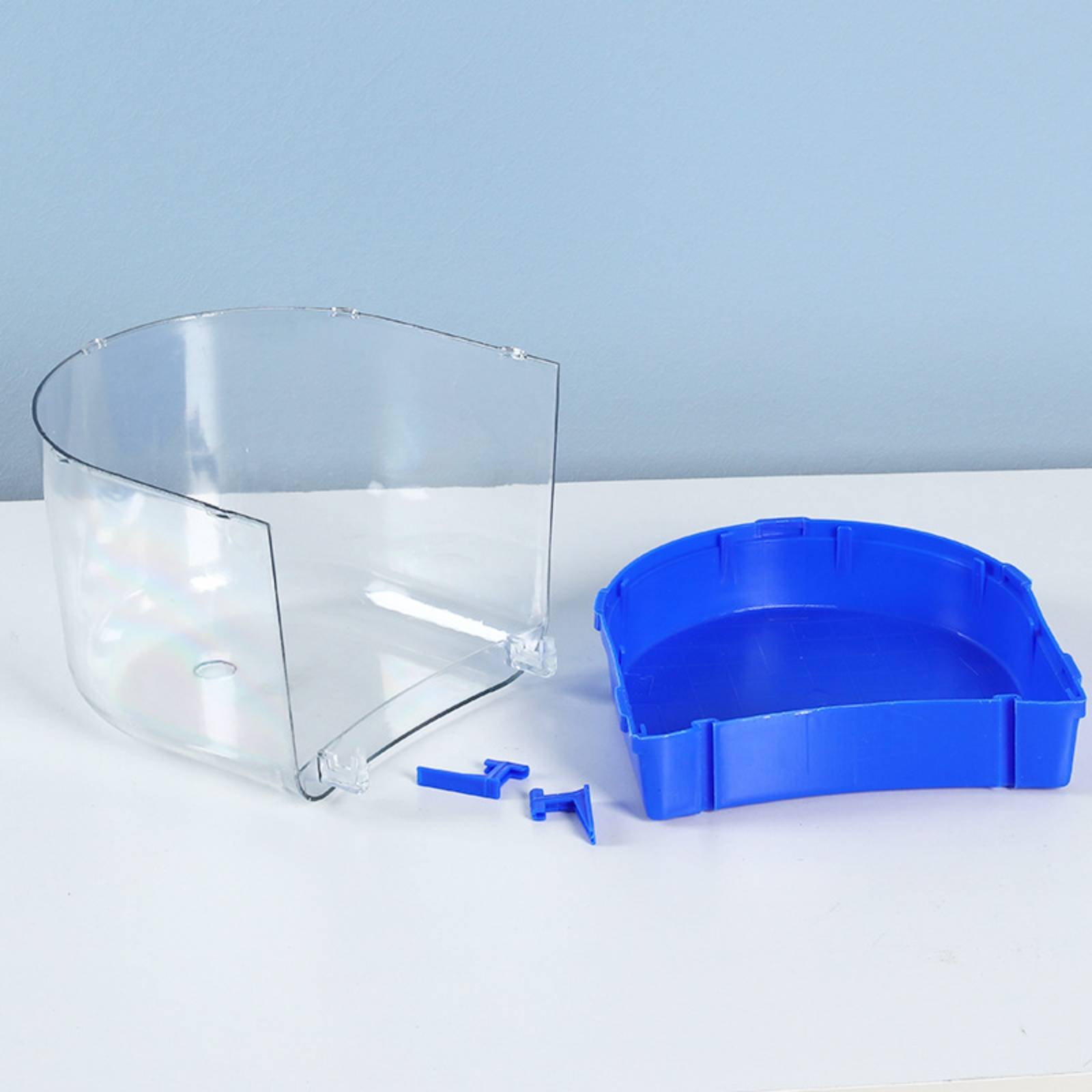 Pet Supplies In - 鳥用バスボックス 取り付け簡単 鳥用シャワーボックス エンクロージャーアクセサリー ペット用品以外のもの 取り外し可能な引き出し