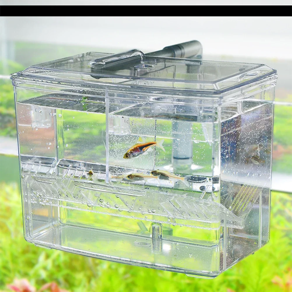 水槽用外部吊り下げ式空気注入式孵化インキュベーター繁殖ボック - Pet Supplies Fish のレビューと価格