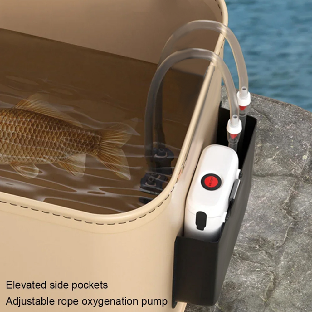 折りたたみ式釣り用バケツ 生魚箱 魚網一体型魚バケツ 釣り用 - Pet Supplies Fish のレビューと価格