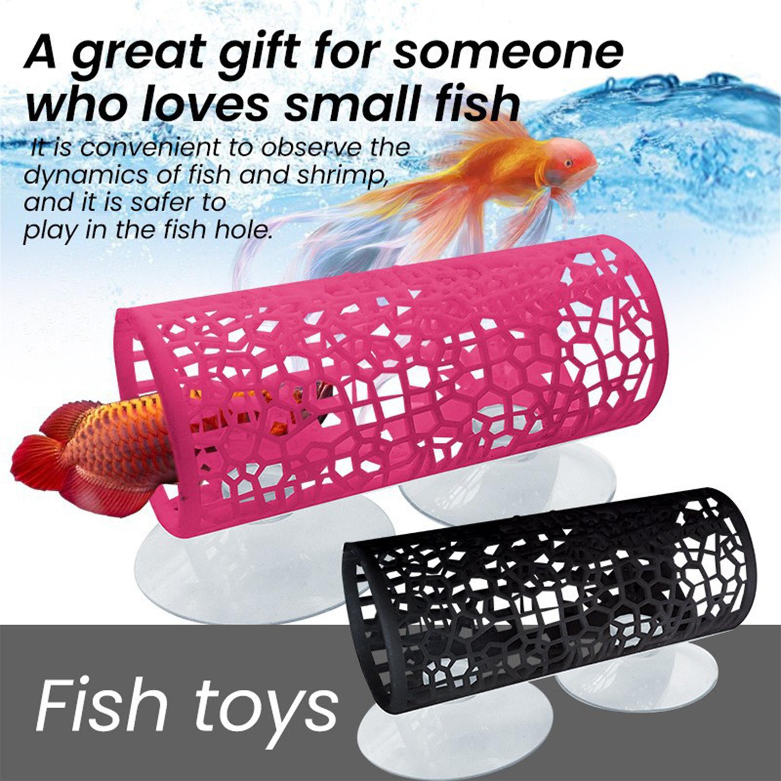 ベタの生息地、休憩用シェルター、装飾用魚トンネルおもちゃ、水 - Pet Supplies Fish のレビューと価格