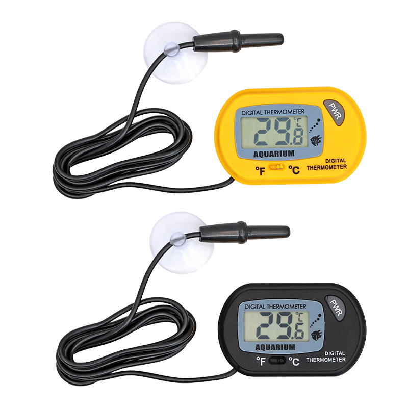 水槽温度計 LCD デジタル水槽温度計 水槽温度検出器 魚警 - Pet Supplies Fish のレビューと価格