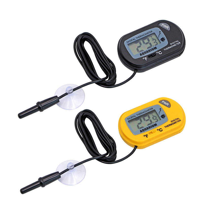水槽温度計 LCD デジタル水槽温度計 水槽温度検出器 魚警 - Pet Supplies Fish のレビューと価格