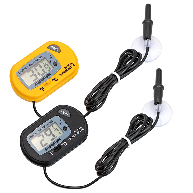 水槽温度計 LCD デジタル水槽温度計 水槽温度検出器 魚警 - Pet Supplies Fish のレビューと価格
