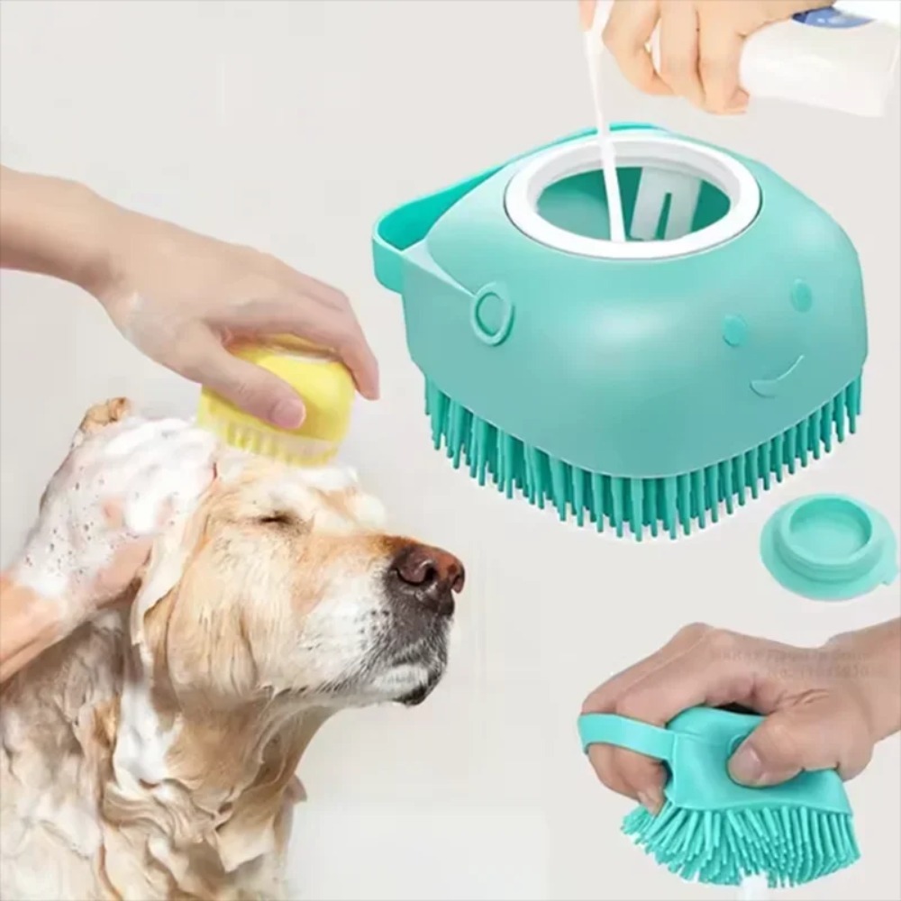 シリコーンバスマッサージブラシ多機能グルーミングツールソフト - Pet Supplies App のレビューと価格