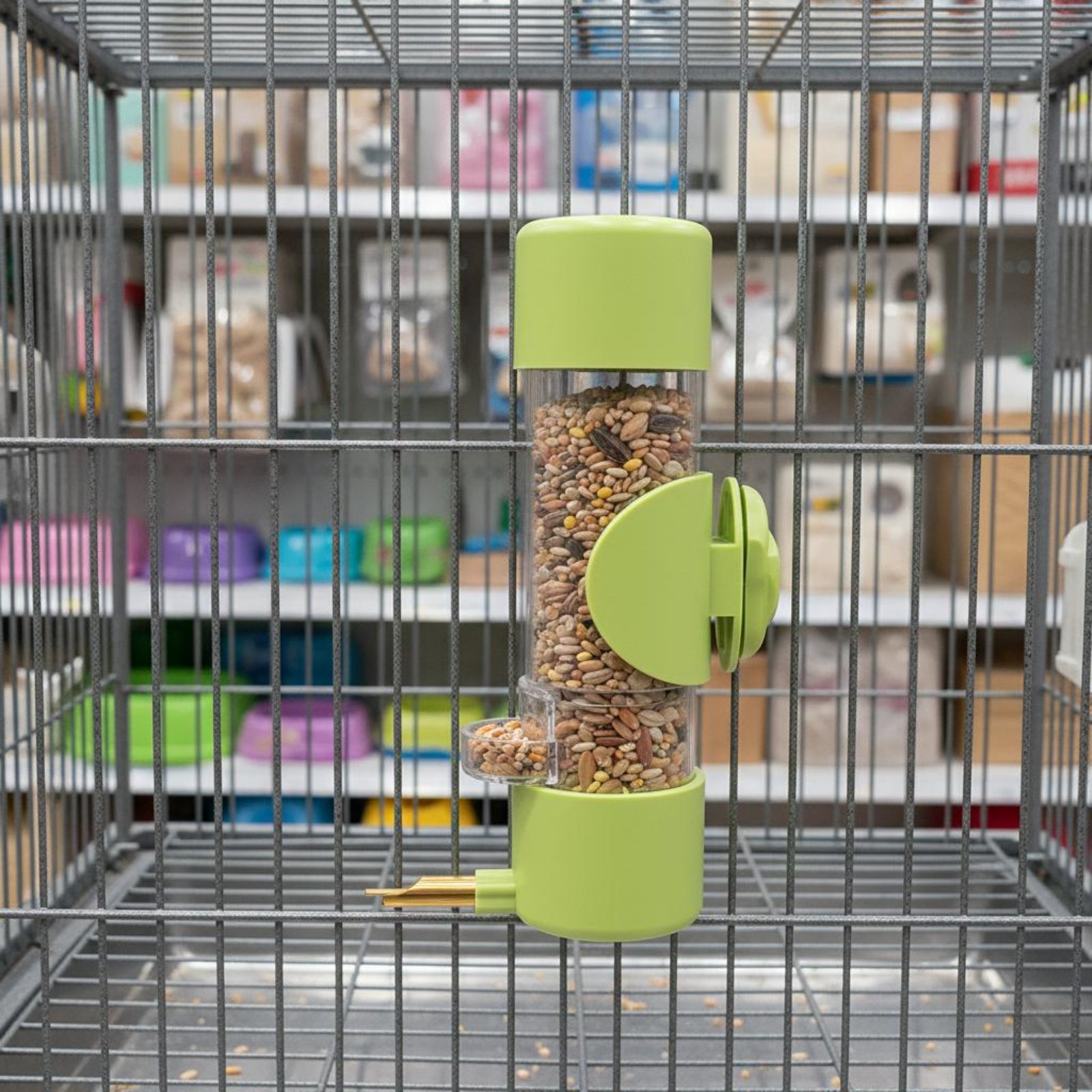 種子分離フィーダー 飛沫防止 終わらないように汚れにくい鳥用 - Pet Supplies In のレビューと価格