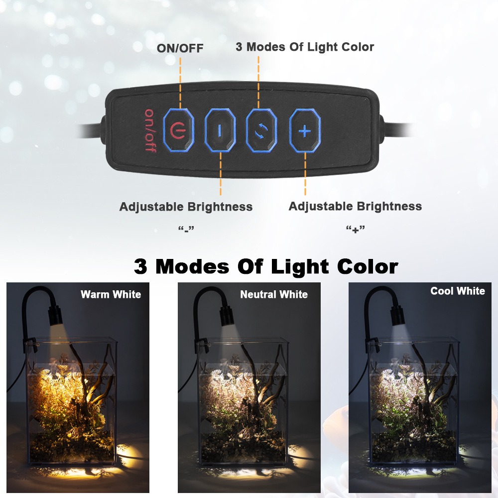 スーパースリム LED 水族館ライト照明植物成長ライト US - Pet Supplies Pet Shop のレビューと価格