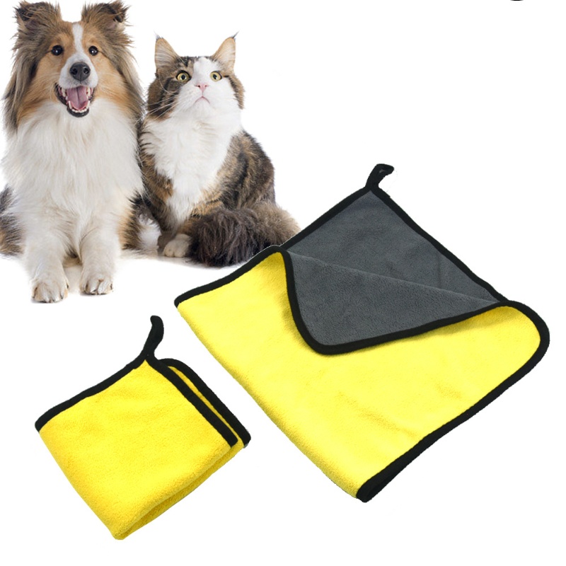 ペットの犬と猫のタオル ソフトファイバータオル 吸水性バスタ - Pet Supplies Pet Shop のレビューと価格